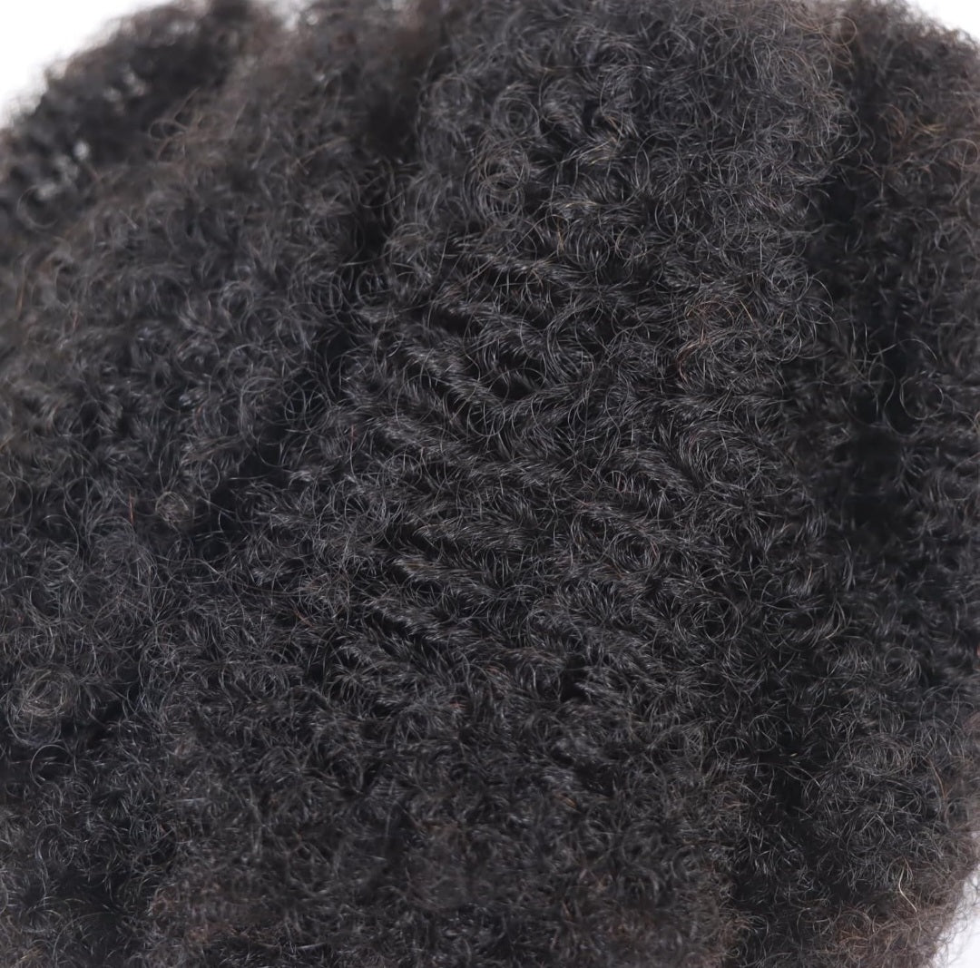 Afro kinky bulk Human hair