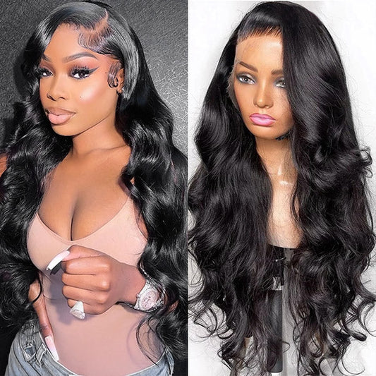 Body Wave Wig 13x4 Lace Front Wigs Glue less Lace Frontal Human Hair Wigs